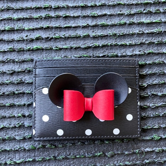 disney x kate spade new york other minnie mouse cardholder